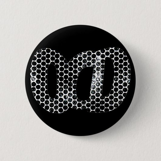 OCD Graphic Badge 缶バッジ (正面)