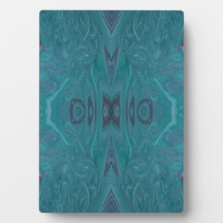 Ocean Acrylic Pour Painting Plaque フォトプラーク