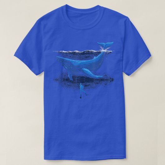 Ocean Animal Killer Whale Orca Scuba Diving Tシャツ (デザイン正面)