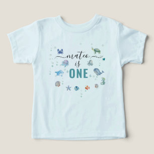 Ocean Animal One 名前入り 1歳の誕生日