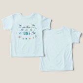 Ocean Animal One 名前入り 1歳の誕生日 (デザイン正面&裏面)