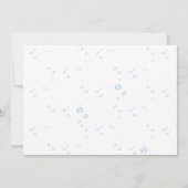 Ocean Animals Baby Shower Photo Thank You Card (裏面)