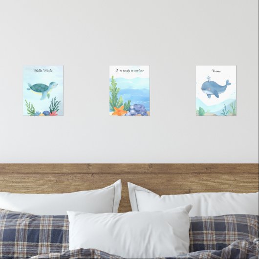 Ocean Baby Nursery Room Decor (寝室)