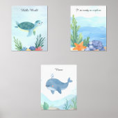 Ocean Baby Nursery Room Decor (正面)