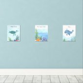 Ocean Baby Nursery Room Decor (ウッドフロア)