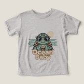 Ocean Baby Summer Bodysuit (デザイン正面)