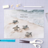 Ocean Beach Coast Sea Turtles 薄葉紙 (クラフト)