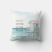 Ocean Beach Coastal  クッション (正面)