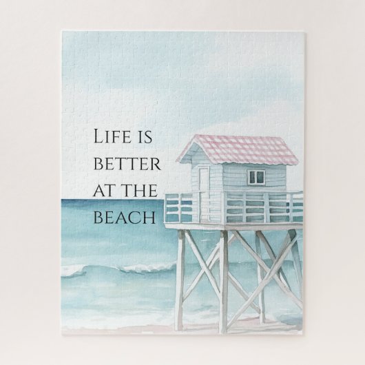 Ocean Beach Coastal  ジグソーパズル (縦)