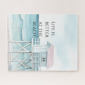 Ocean Beach Coastal  ジグソーパズル (横)