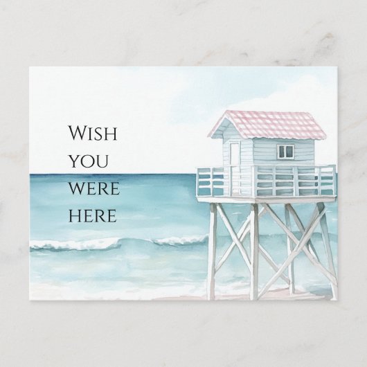 Ocean Beach Coastal ポストカード (正面)