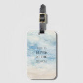 Ocean Beach Coastal   ラゲッジタグ (正面縦)