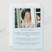 Ocean Beach Graduation Party  招待状 (裏面)