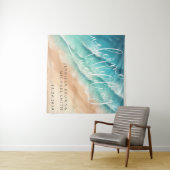 Ocean Beach Hot Party Welcome Wedding タペストリー (インサイチュ(横))