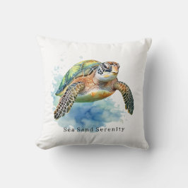 Ocean Beach Sea Turtles クッション