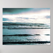 Ocean Beach Sunset ポスター (正面)