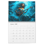 Ocean Beasts & Legends – 2026 Calendar カレンダー (1月 2027)