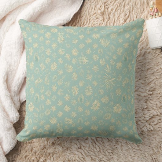 Ocean Bloom - Seabreeze Petals Decorative Throw Pi クッション (ブランケット)