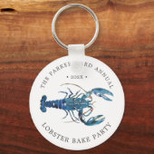 Ocean Blue Lobster Bake キーホルダー (正面)