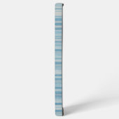 Ocean Blue Watercolor Stripe Phone Case Samsung Galaxyケース (左側面)