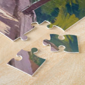 Ocean Boardwalk | Beach Waves Coastal ジグソーパズル (側面)