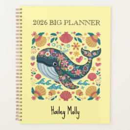 Ocean Breeze 2026 Planner (Dolphin Seaside Cover)  プランナー手帳