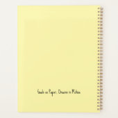 Ocean Breeze 2026 Planner (Dolphin Seaside Cover)  プランナー手帳 (裏面)