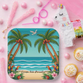 "Ocean Breeze Bliss" ペーパープレート (パーティー)