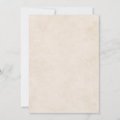 Ocean Breeze Invitation 招待状 (裏面)