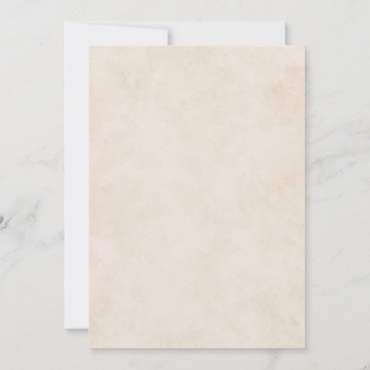 Ocean Breeze Invitation 招待状 (裏面)