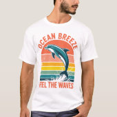 Ocean Breeze Oval Tee Tシャツ (正面)