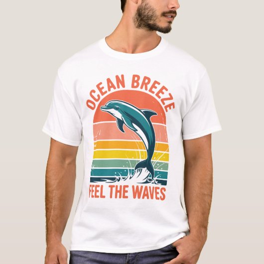 Ocean Breeze Oval Tee Tシャツ (正面)
