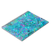 Ocean Bubbles: Maximalist Art ノートブック (左側)