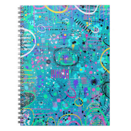 Ocean Bubbles: Maximalist Art ノートブック