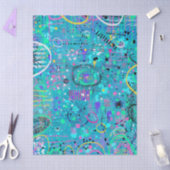 Ocean Bubbles: Maximalist Art 薄葉紙 (クラフト)