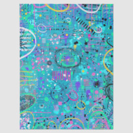 Ocean Bubbles: Maximalist Art 薄葉紙