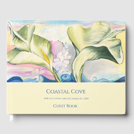 Ocean Calla Lily Vacation Home ゲストブック (正面)