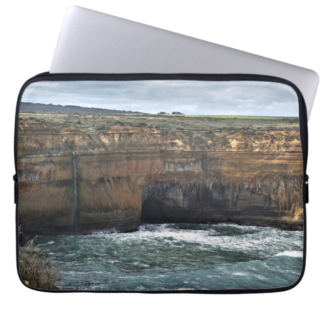 Ocean Carved Wonders ラップトップスリーブ (正面)