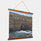 Ocean Carved Wonders 吊り下げ型タペストリー (傾斜あり)