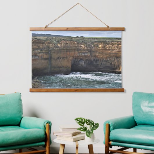 Ocean Carved Wonders 吊り下げ型タペストリー (リビング)