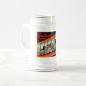 Ocean City New Jersey NJ Large Letter Postcard ビールジョッキ (正面左)