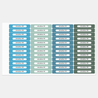 Ocean Color Palette Coastal Hue Name Organization ラベル