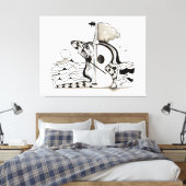 OCEAN CONCERT FOR SOFIA  キャンバスプリント (インサイチュ (寝室))