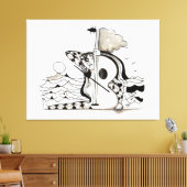 OCEAN CONCERT FOR SOFIA  キャンバスプリント (インサイチュ (リビング))