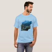 Ocean Depth – 海の底の美しさ Tシャツ (正面フル)