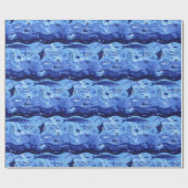 Ocean Depth Zones - Undersea Animals M ラッピングペーパー (フラット)