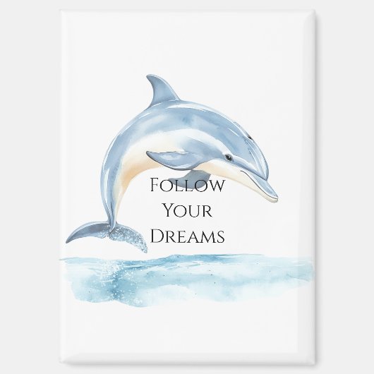 Ocean Dolphin マグネット (正面)