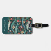 Ocean Dolphin Luggage Tag ラゲッジタグ (正面横)