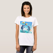 Ocean Dolphins T-shirt Tシャツ (正面フル)