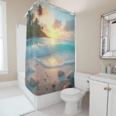 Ocean Dream Serenity Shower Curtain シャワーカーテン (インサイチュ)